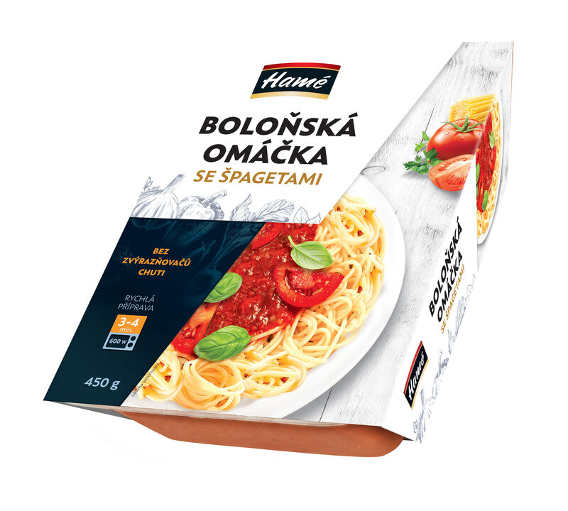 Boloňská omáčka se špagetami 450g
