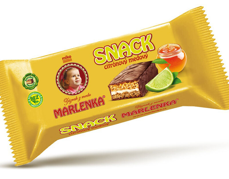 Marlenka Snack citrónový medový 50g