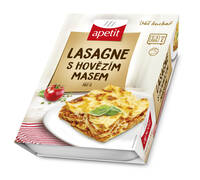 Lasagne s hovězím masem (v kartonovém přebalu) 360g