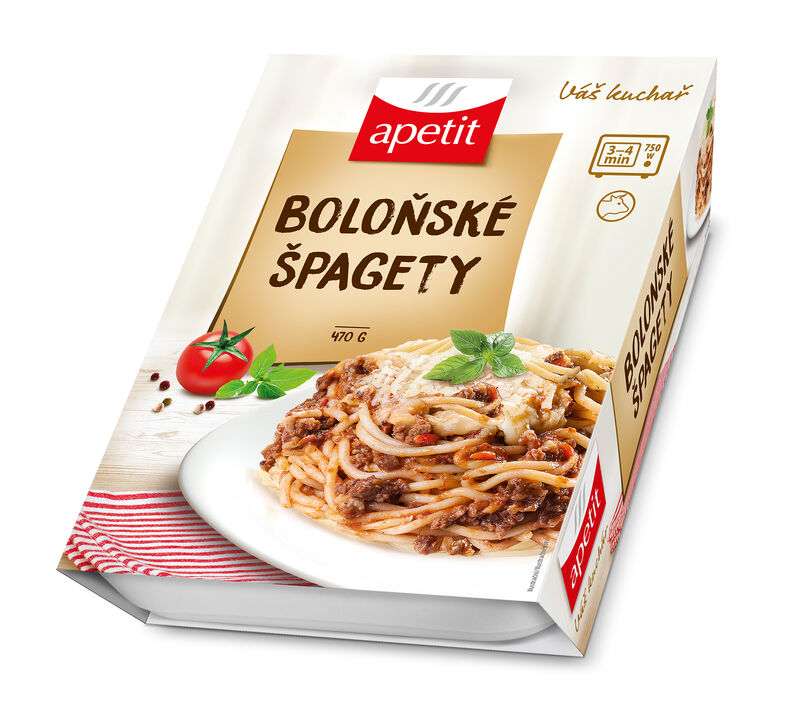 Boloňské špagety (v kartonovém přebalu) 470g