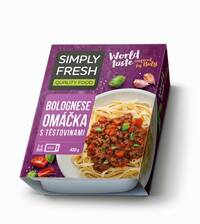 Bolognese omáčka s těstovinami 400g