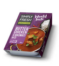 Butter chicken s basmati rýží 400g