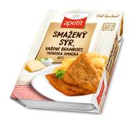 Smažený sýr, vařené brambory, tatarská omáčka 390g